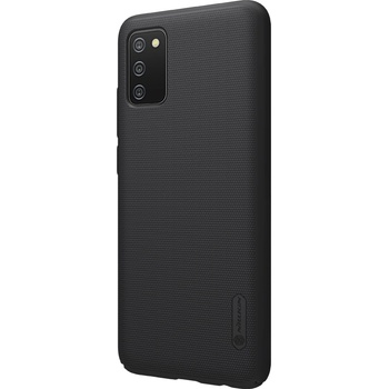Nillkin Калъф Nillkin - Frosted Shield Hard, Galaxy A02s, черен (6902048215436)