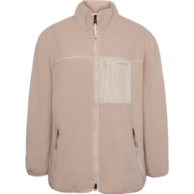 KnowledgeCotton Apparel Дамско поларено яке KnowledgeCotton Apparel Women's ED Adv. Nordic Light Zip Fleece jacket - Light Feather Gray (105-6859-0114)