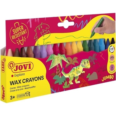 Jovi Jumbo Wax Crayons Восъци 18 бр (980/18)