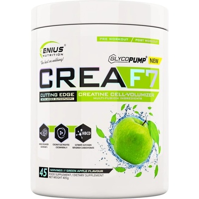 GENIUS NUTRITION Crea F7 [405 грама] Зелена ябълка