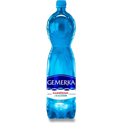 Gemerka Magnézium a kalcium perlivá minerální voda 6 x 1,5 l
