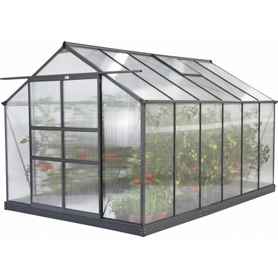 CoverTech Алуминиева оранжерия Azalia 2, 5 х 3, 7м CoverTech антрацит (CT002)