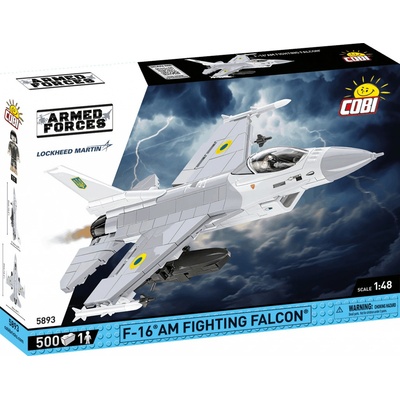 COBI 5893 Armed Forces Americké viacúčelové stíhacie lietadlo F-16 AM Fighting Falcon 1:48