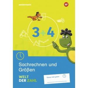 Welt der Zahl 3 / 4. Arbeitsheft Sachrechnen und Größen | Gerhild Träger (ISBN: 9783141062076)