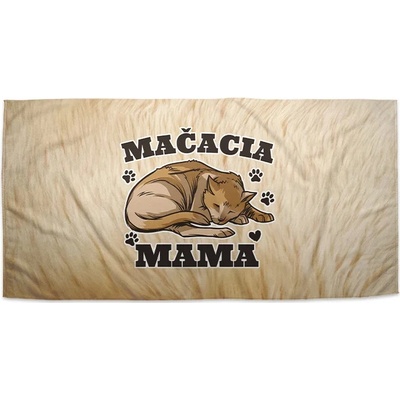 Sablio ručník kočičí máma 50 x 100 cm