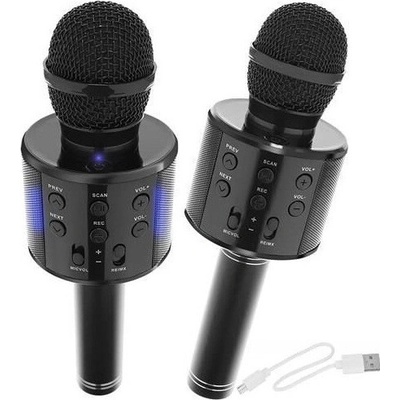 SOLEX Mikrofon ruční WS 858 BLACK Karaoke