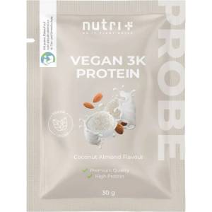 nutri + Пробен размер на вегански 3K протеин на прах - Coconut-Almond