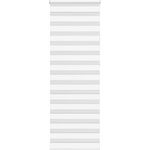 vidaXL Зеброва щора бял 70x230 см ширина на плата 65, 9 cm полиестер (4014801)