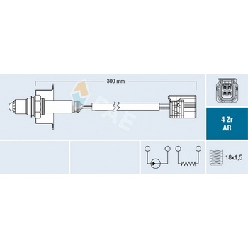 Lambda sonda FAE 75622