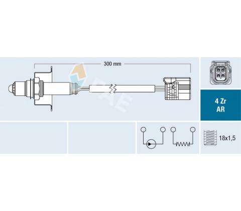 Lambda sonda FAE 75622