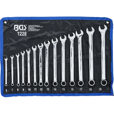 BGS technic Sada očkoplochých klíčů extra dlouhé 14ks BGS 1228
