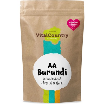 Vital Country Burundi AA mletá 250 g