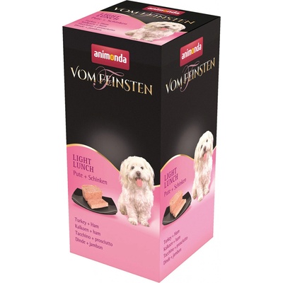 Animonda Vom Feinsten Adult Dog krůtí a šunka 18 x 150 g