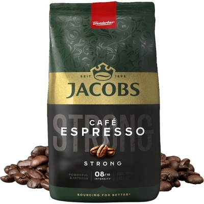 Douwe Egberts Кафе на зърна Jacobs ESPRESSO Strong 1кг