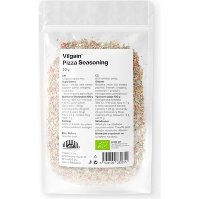 Vilgain Pizza korenie Bio 50 g