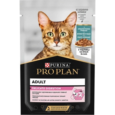 Pro Plan Cat Adult Delicate ryba 26 x 85 g
