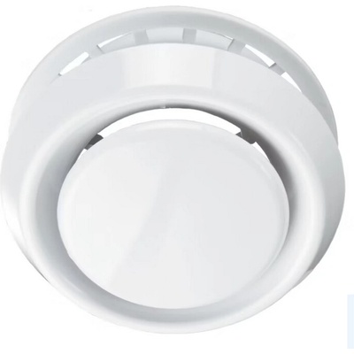 VENTS Anemostat s rámikom ABS PVC 150 mm
