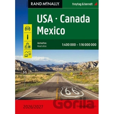USA, Kanada, Mexiko 1: 400 000/ 16 000 000 autoatlas - freytag&berndt