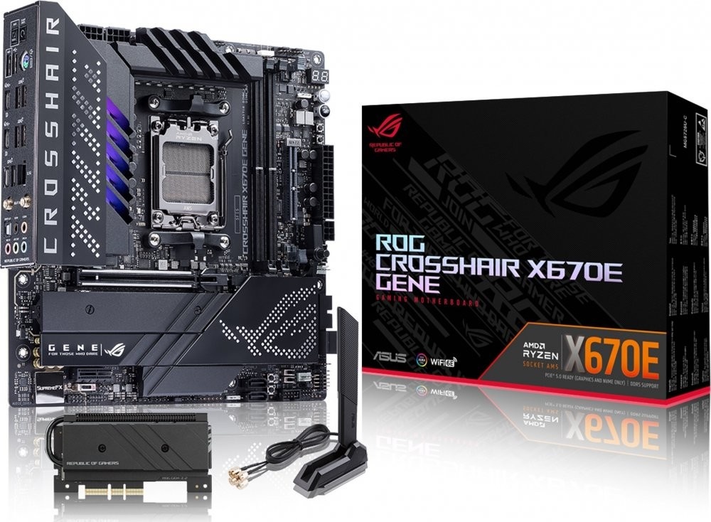 Asus ROG CROSSHAIR X670E GENE - Heureka.sk