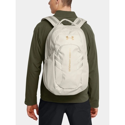 Under Armour Hustle 6.0 Pro Summit White/Metallic Gold 31 L