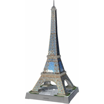 Ravensburger 3D Puzzle Iconics Eiffelova věž LED 243 ks