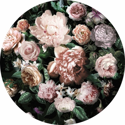 Komar Samolepicí vliesová fototapeta Dot Flower Couture pr. 125 cm
