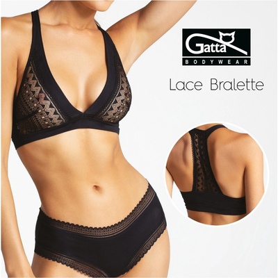 podprsenka LACE bralette černá