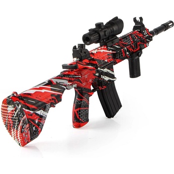 Sunny Blaster M416, пистолет с воден гел и аксесоари, червен (M416red)