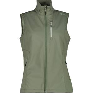 CMP Дамски софтшел елек CMP Women's Light Softshell Vest Softshell vest - Avocado - размер 38 (EU) (132-1161-0613)