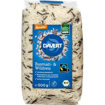 Davert Био басмати и див ориз - 500 г