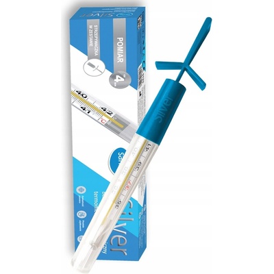 Sanity Klasický sklenený teplomer bez ortuti