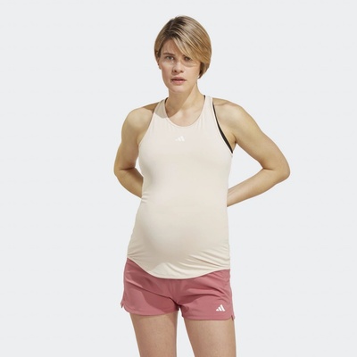adidas Maternity Trainings Tanktop Damen Rosa ib8545