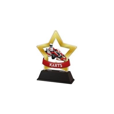 Poháry Bauer Akrylátová trofej STAR001M19 Motorsport