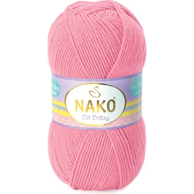 Nako Příze Elit baby 6837 pink růžová