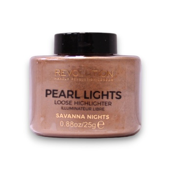 Makeup Revolution Pearl Lights пудра за хайлайтър Savannah Nights 25 g