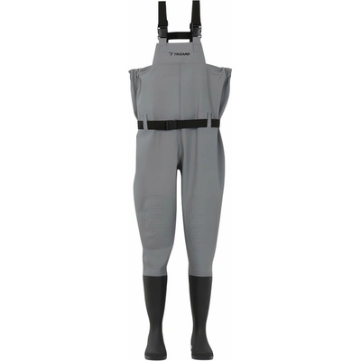 Trizand 25894 Brodiace nohavice s opaskom sivé