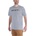 Carhartt Мъжка тениска Carhartt Core Logo S/S T-shirt - Heather Grey - размер M (016-7684-0313)
