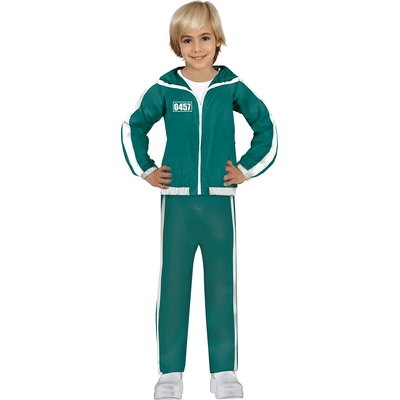 Fiestas Guirca Детски костюм Squid Game - Играч момче Размер - деца: L: 129-137 см