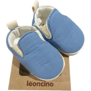 Leoncino Бебешки муселинови буйки Leoncino - Moccasins, размер 19, сини (5202-4) - ozone