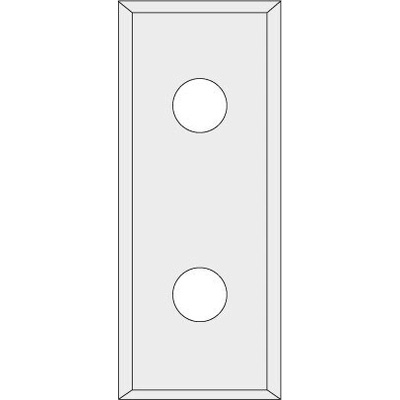 IGM N012 Žiletka tvrdokovová Z4 - 49,5x12x1,5 Lamino MDF_