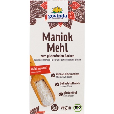 Govinda Manioková mouka bez lepku BIO 450 g
