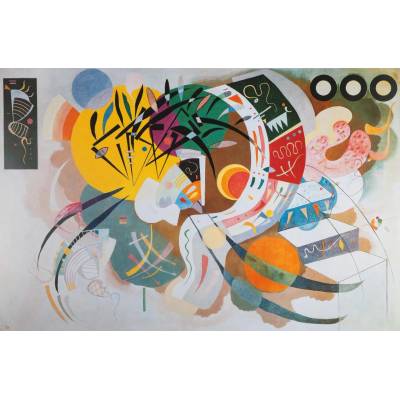 Bluebird Puzzle - Puzzle Kandinsky - Dominbe Courante, 1936 - 1 000 piese