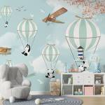Art Gift Decor Фототапет Летящи панди