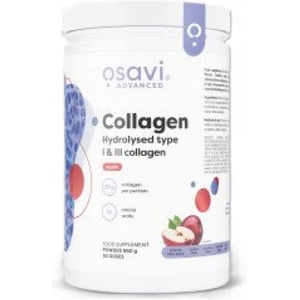 Osavi Collagen Hydrolyzed Peptides | Type I & III [600~660 грама] Ябълка