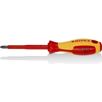KNIPEX Отвертка PH 2, VDE 1000V жълто-червена ръкохватка 212мм, - K982402 (K982402)