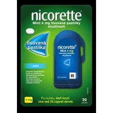 Nicorette Mint 4 mg 20 pastilek