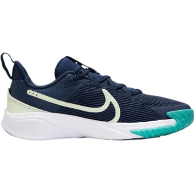 Nike Star Runner 4 K midnight navy/volt tint/dusty cactus – Zboží Dáma