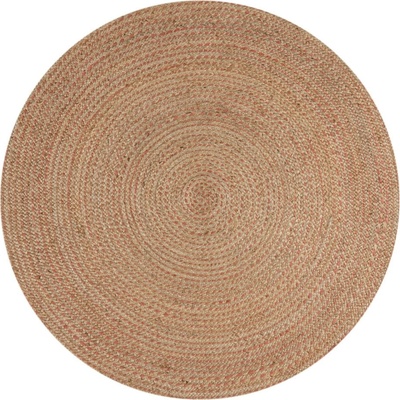 Flair Rugs Capri Jute Natural/Coral Béžová