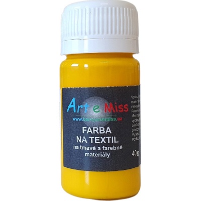 Artemiss Farba na tmavý textil 250 g 63 pomarančová