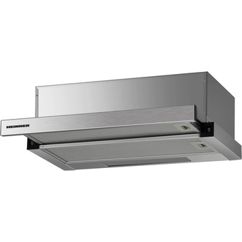 Image 1 of Heinner Абсорбатор за вграждане Heinner HTCH-F400IX, Телескопичен, 358.4 м3/ч, 1 мотор, 60 см, Инокс (4005458)